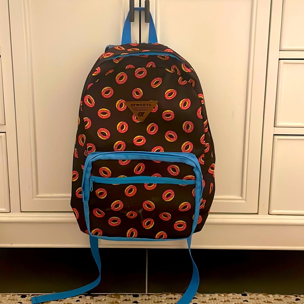 OF OFWGKTA Backpack. Donut backpack good condition